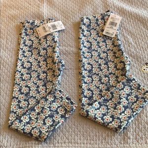 Ralph Lauren Brand New! Flower leggings size 4T
